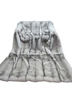 Fur King Blue Blankets & Throws
