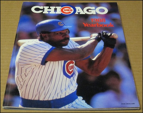 1988 Chicago Cubs Yearbook Andre Dawson Ryne Sandberg Greg Maddux Rick Sutcliffe - Picture 2 of 13