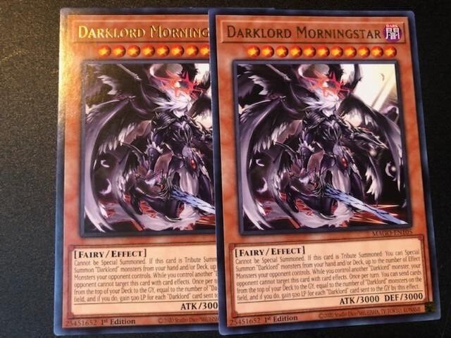 yugioh duel links darklord deck Yugioh Darklord Deck Core 12 Cards - Burst Protocol