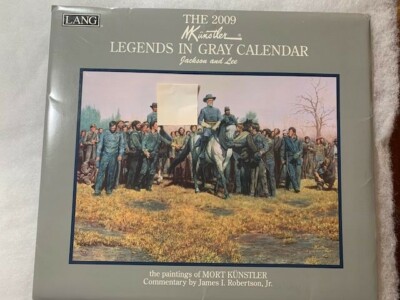2009 Legends in Gray Civil War Lang Mort Kunstler Civil War Calendar | eBay