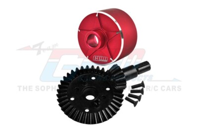 GPM MAG1200S-R Tellerrad 37T und Kegelrad 13T aus Carbonstahl mit innerem Alu Di
