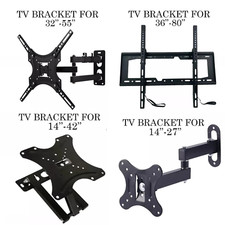 TV Mount Wall Bracket Stand for 32 37 40 42 43 50 55 58 65 70 75 77 Inch Monitor