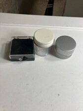 Lot of 3 Small Plastic Storage Containers Pre-owned