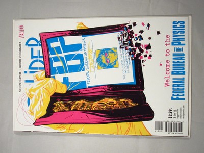 FBP: Federal Bureau Of Physics #2 - Vertigo Comics by Simon Oliver