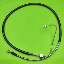 Front Brake Braided Hose Line  For KAWASAKI KLX300R 1997 1998 1999 2000-2007