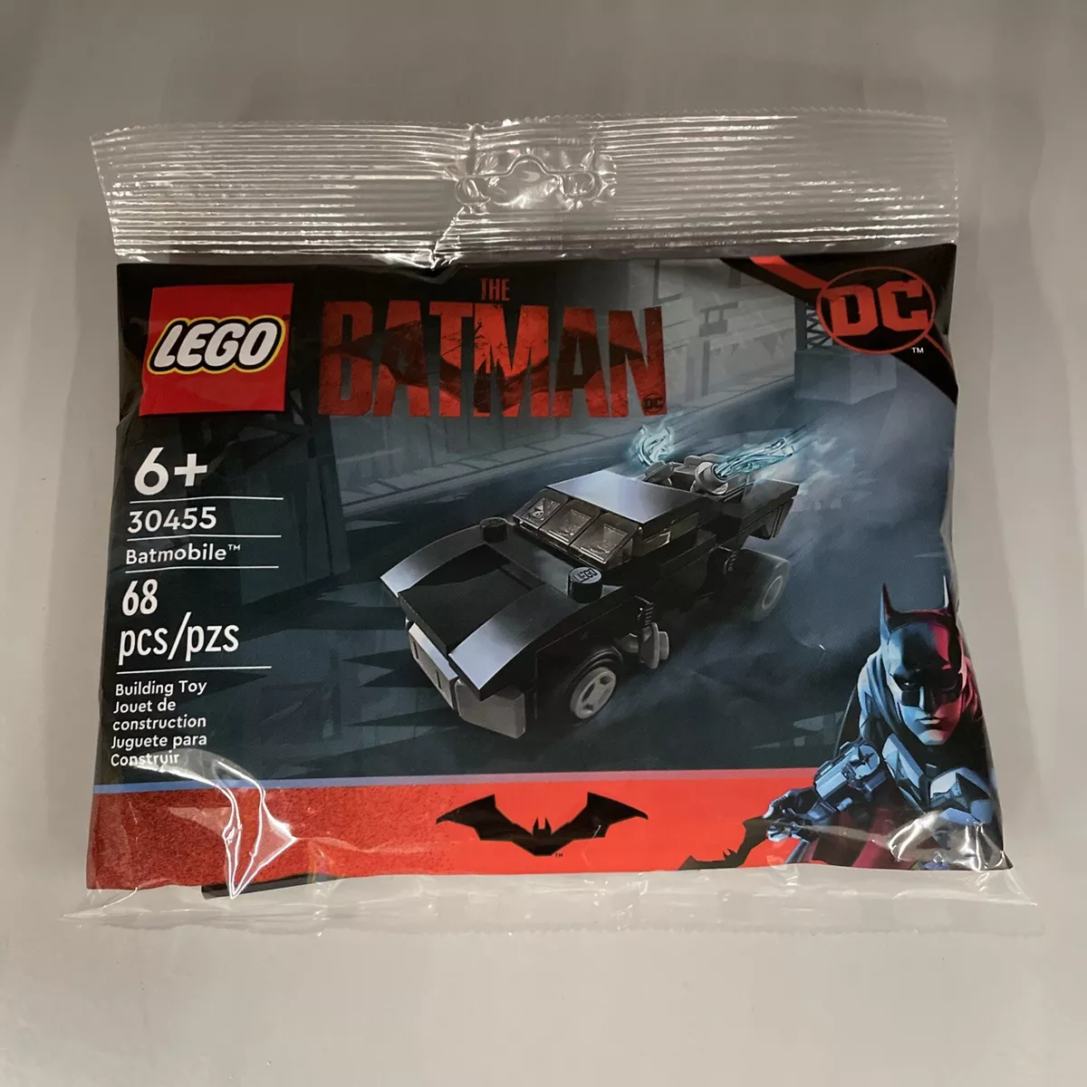 Lego 2022 The Batman Batmobile 30455 Poly Bag Complete Set Factory Sealed