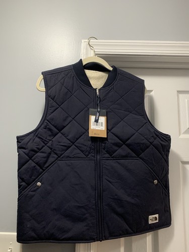 Women XXL The north face Vest Navy Blue cuchillo Navy Blue Vest Women’s NEW
