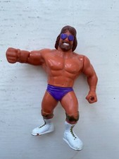RARE WWE MACHO MAN KING RANDY SAVAGE HASBRO WRESTLING FIGURE WWF SERIES 2 1991