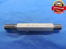 9/16 27 NS 3 THREAD PLUG GAGE .5625 GO NO GO P.D.'S = .5384 & .5406 UNS-3 TOOL