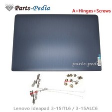 Lcd Back Cover Hinges Screws Blue For Lenovo ideapad 3-15ITL6 3-15ALC6 3-15ADA6