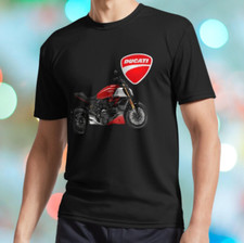 CAMISA DUCATI RACING ACTIVE LOGO CAMISETA UNISEX DIVERTIDA EE. UU. TALLA S-5XL