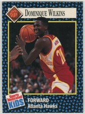 1992 Sports Illustrated for Kids Insert #19 Dominique Wilkens Atlanta Hawks