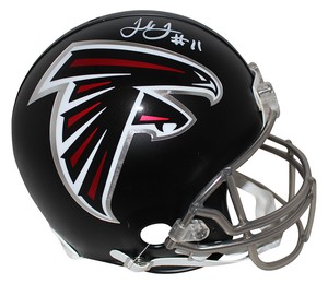 julio jones signed helmet