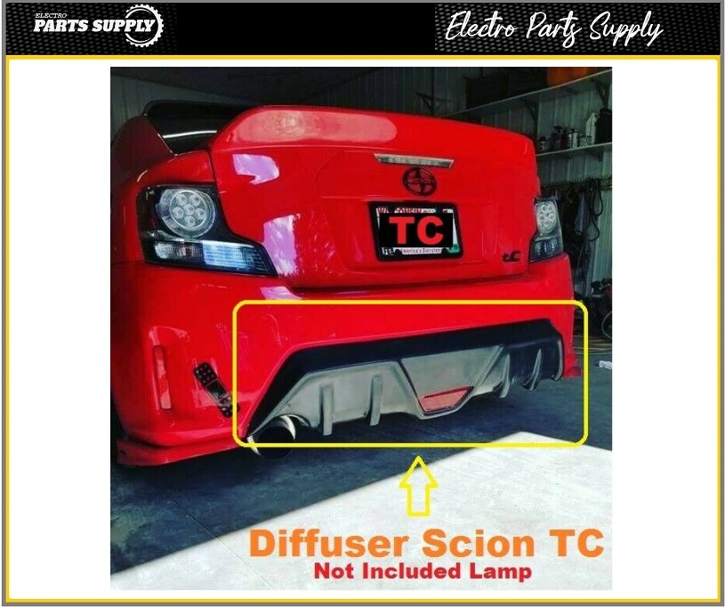 New Scion TC 1416 Rear Lower Diffuser Fiberglass 1pcs eBay