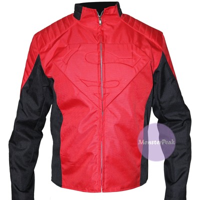 Cordura Jacket , Superman DC Comics Smallville  Red & Black Jacket