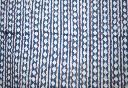 Indian Kantha Quilt Bedding Throw Hand Block Print Bedspread Cotton Handmade Art - Picture 3 of 5
