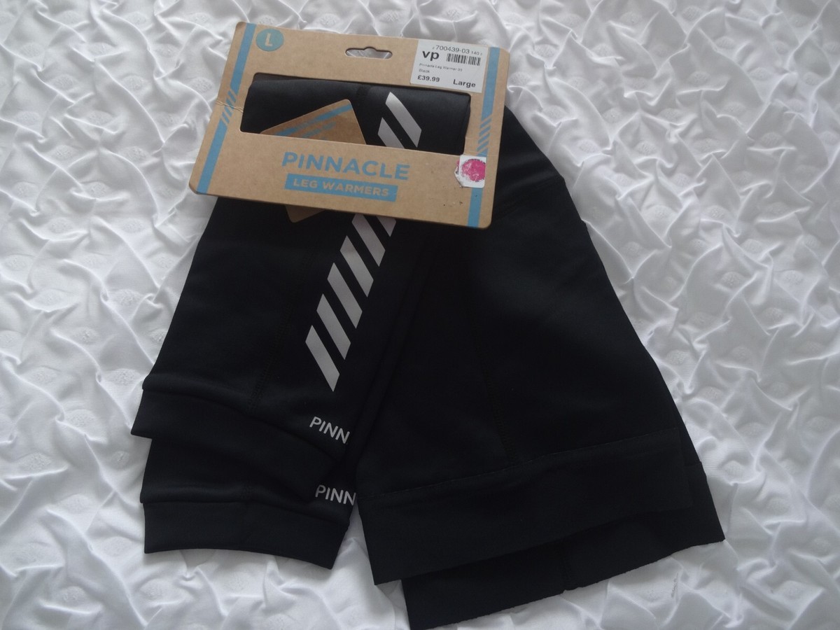 PINNACLE UNISEX CYCLING LEG WARMER LARGE RRP UK