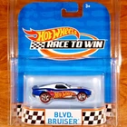 Hot Wheels Race To Win Blvd Bruiser Blue Racing Team Real Riders Redline 2016