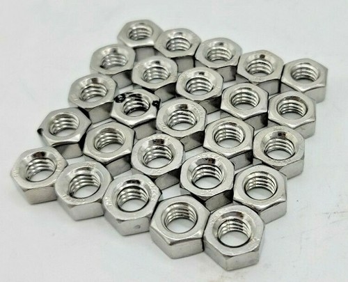 Lot De 25 écrous Carrés Acier Inoxydable 5/16-18 (5/16" X 18 Filets) - Grade 18-8 - Rivercity