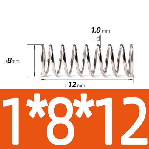 Compression Spring Steel 0.2 - 1mm Wire Dia 2mm - 12mm OD Small Pressure Springs - Picture 102 of 130