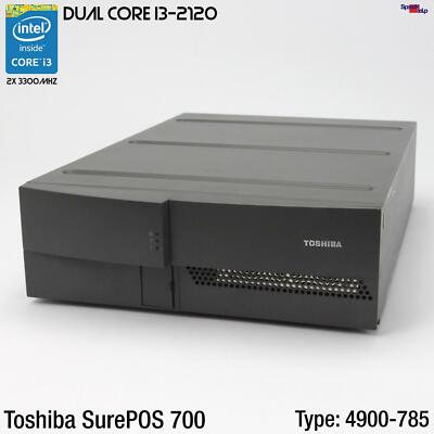 TOSHIBA SUREPOS 700 POS COMPUTER IBM 4900-785 KASSENSYSTEM KASSE 64GB SSD 4GB