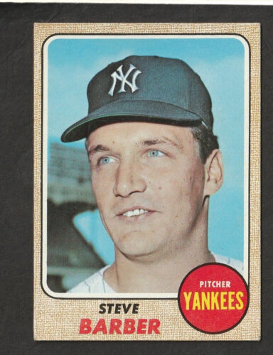 1968 Topps Baseball Cards Scegli una carta a scelta 295-660 EX X-MT 1/25 Set Break - Foto 35 di 490