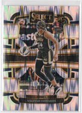 2024 Panini Select WNBA Aaliyah Edwards Rookie RC #36 SILVER FLASH PRIZM