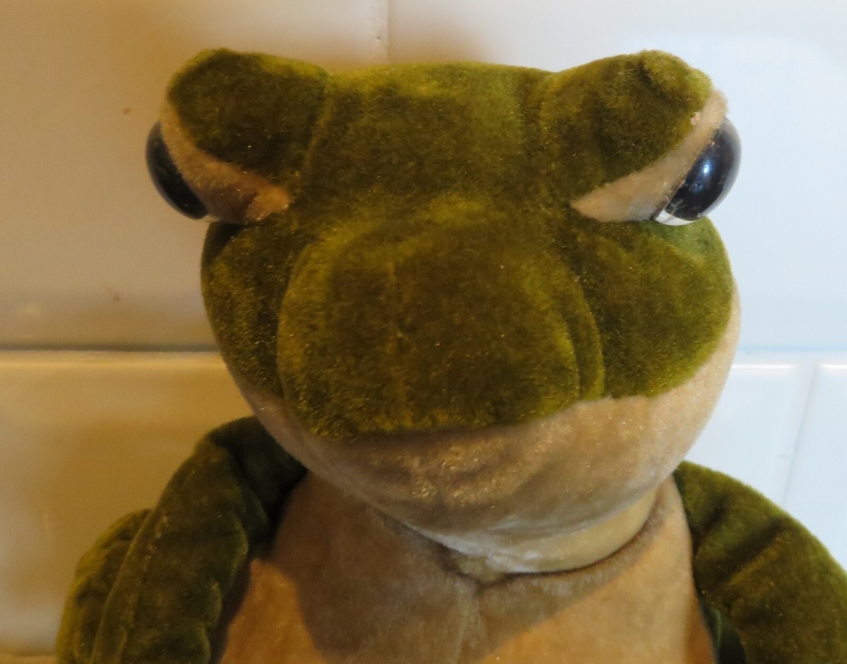 Vintage rare Merrythought Green Frog/Toy/Bear | eBay
