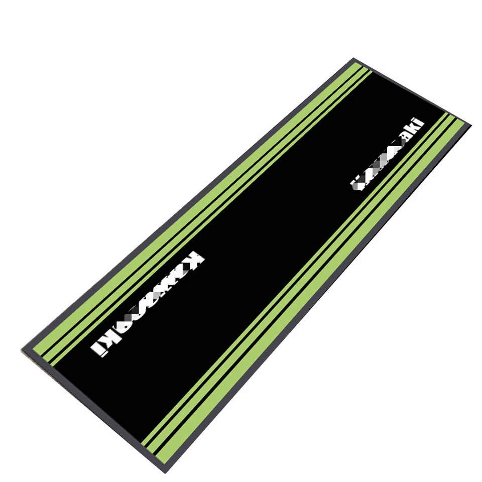 Motorcycle Garage Floor Mat Washable Carpet 220x 80cm For Kawasaki Ninja/Z1000 - Image 3 of 4