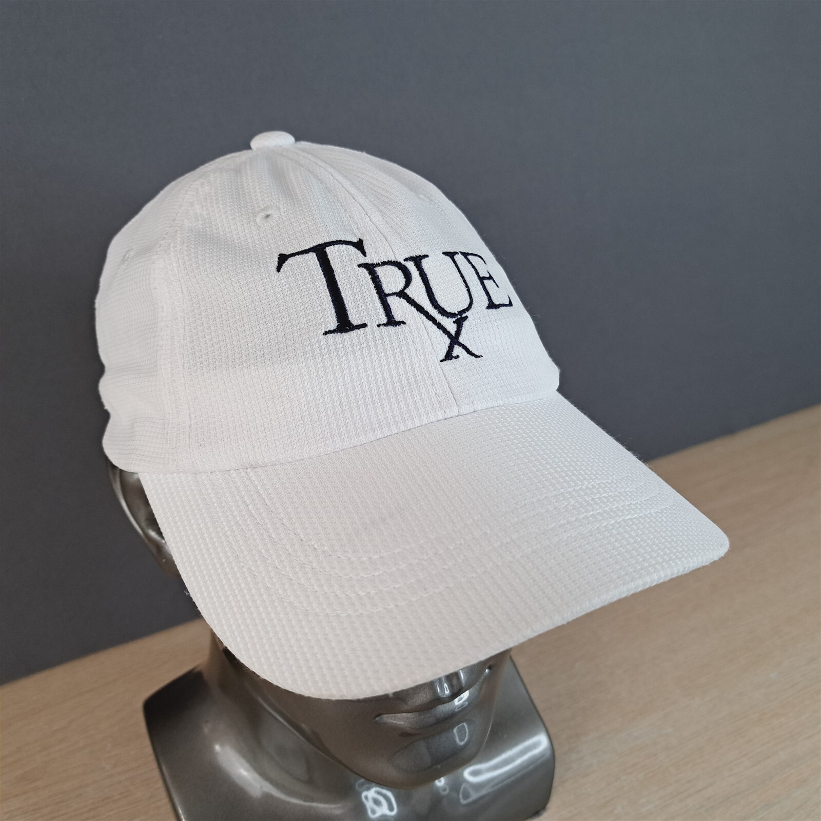 TRUE RX ADJUSTABLE STRAPBACK BASEBALL HAT/CAP WHI… - image 2