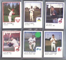 1986 Pro Cards VERMONT REDS Team Set - Jeff TREADWAY, Rob DIBBLE - #4L_LAST1