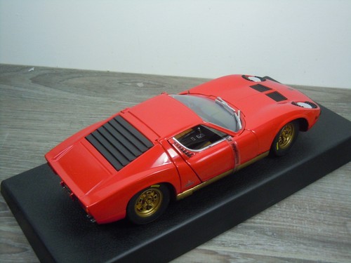 Lamborghini Miura - Anson 30302-W - 1:18 in Box *70881 - Imagen 4 de 5