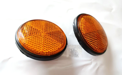 FOR Yamaha FS1 DT50 DT80 GT1 GT80 MX80 QT50 RX50 RD50M Reflector L/R New 5mm - Picture 1 of 4