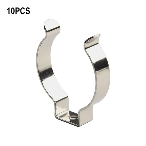 10 STCK SPRING TERRY CLIPS OPEN TYPE SPRING STEEL TOOL CLIPS HEAVY DUTY SILBER - Picture 119 of 144