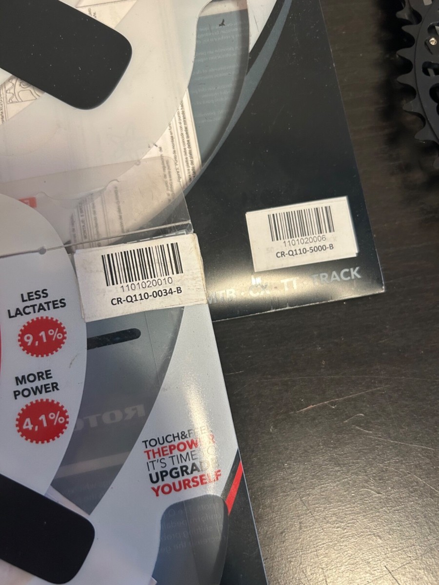 NEW Rotor Q Rings Road Chainrings Compact 50-34T 5 bolts