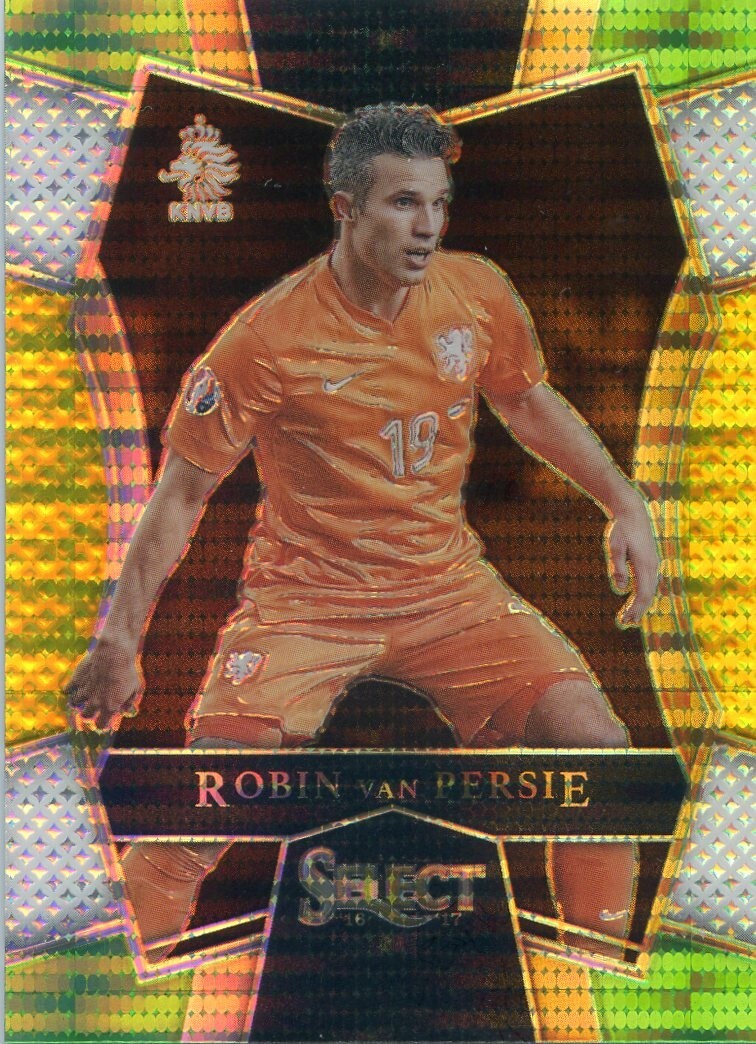 2016-17 Panini Select Soccer ROBIN VAN PERSIE MEZZANINE #107 MULTI