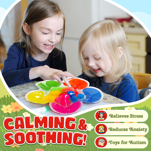 Color Sorting Toys Sensory Toys, Fine Motor Skills Game for Toddlers, Color Matc - Picture 5 of 6