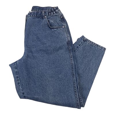 VTG Ulla Popken Womens Hi Rise Mom Jeans Light Wash Slim Fit Size 12? READ BELOW