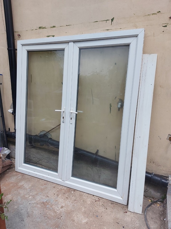 UPVC External Double Glazed French Doors Patio Doors eBay
