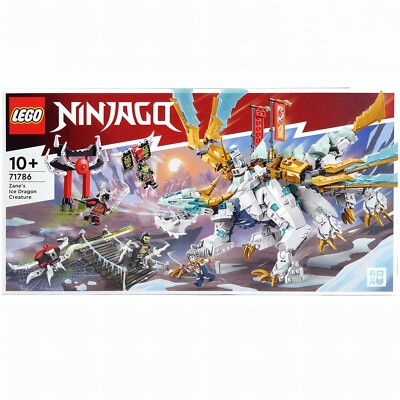 LEGO  NINJAGO Retired 71786 Zanes Eisdrache NEU & OVP   Drache & 5 Minifiguren