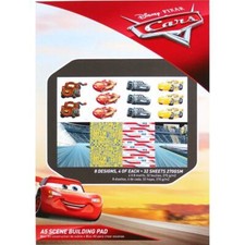 Disney Pixar Cars A5 Scene Building Pad - NEW