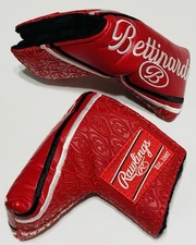 ⚾️Extremely Rare RAWLINGS X BETTINARDI RED GLOVE BLADE PUTTER HEADCOVER⚾️