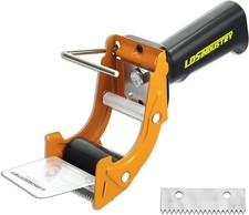Rapid-Replace Packing Tape Dispenser Gun with Extra Blade, 2 in 50mm Lightweig