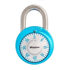 3 Digit Combination Lock for School Lockers, Assorted Colors, Keyless Security