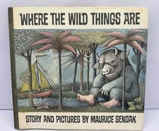 Where the Wild Things Are Maurice Sendak Harper Row Hardcover Early Ed. 1963