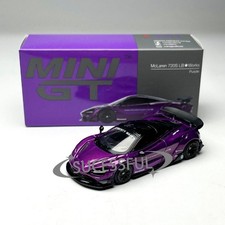 Mini GT #841 1/64 Purple McLaren 720S LB Works Widebody Alloy Diecast Car Model