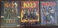 KISS Import UK Sealed Calendar Lot Of 3 Revenge Reunion Psycho Circus Era 94-98