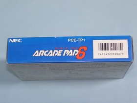 NEC PC Engine Arcade Pad 6 Controller PCE-TP1 Official Japan Unused NOS Rare