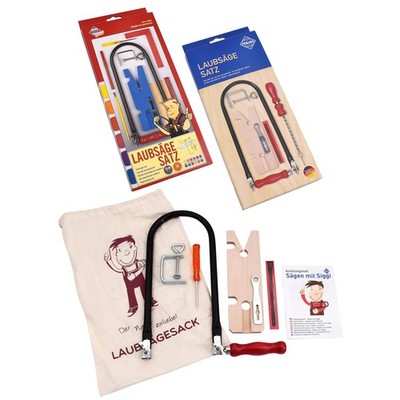 Pebaro Laubsäge-Set Komplettset für den Einstieg und Profis, Laubsäge-Sortiment