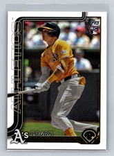 2025 Topps Update #US213 Logan Davidson Rainbow Foil